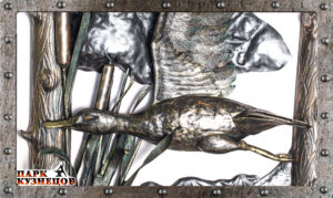 Картина "Охота на утку" 900х1200мм