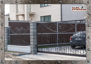 Ворота и калитка "УГЛИЧ" арт.2021-46