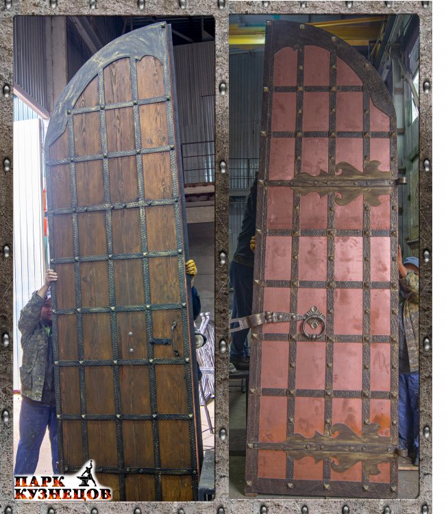 Дверь в храме арт.2019 металлические кованые изделия